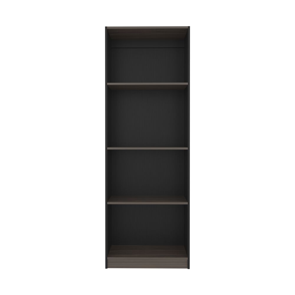 Estante Organizador 3 Niveles Negro Y Café 180,6x62,8x29,9 Cm image number 3.0