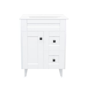 Kit Mueble Vanitorio Domsa Deluxe N60sk-blanco P 60x47x80cm