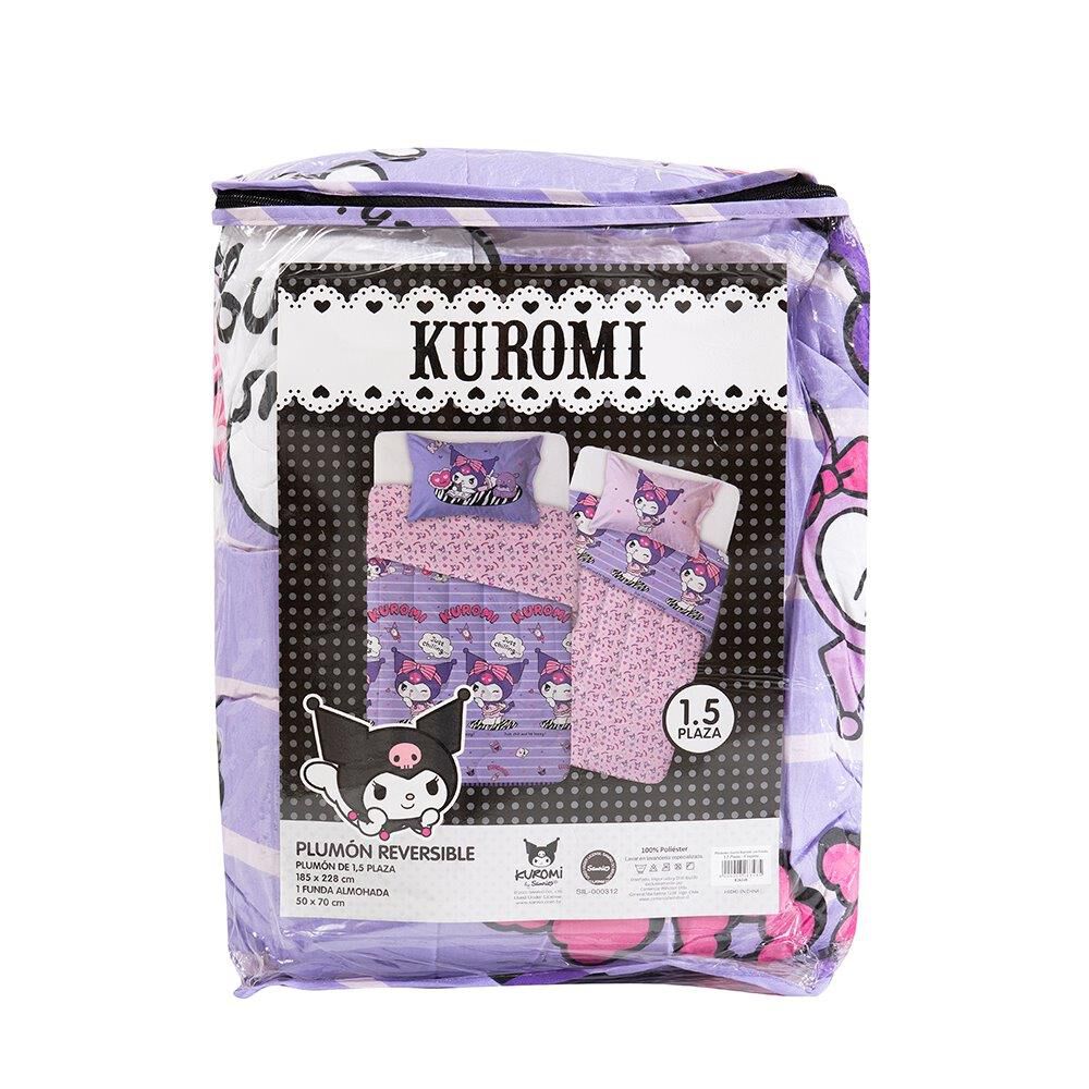 Plumon 1.5 Plazas Kuromi Coqueta image number 2.0