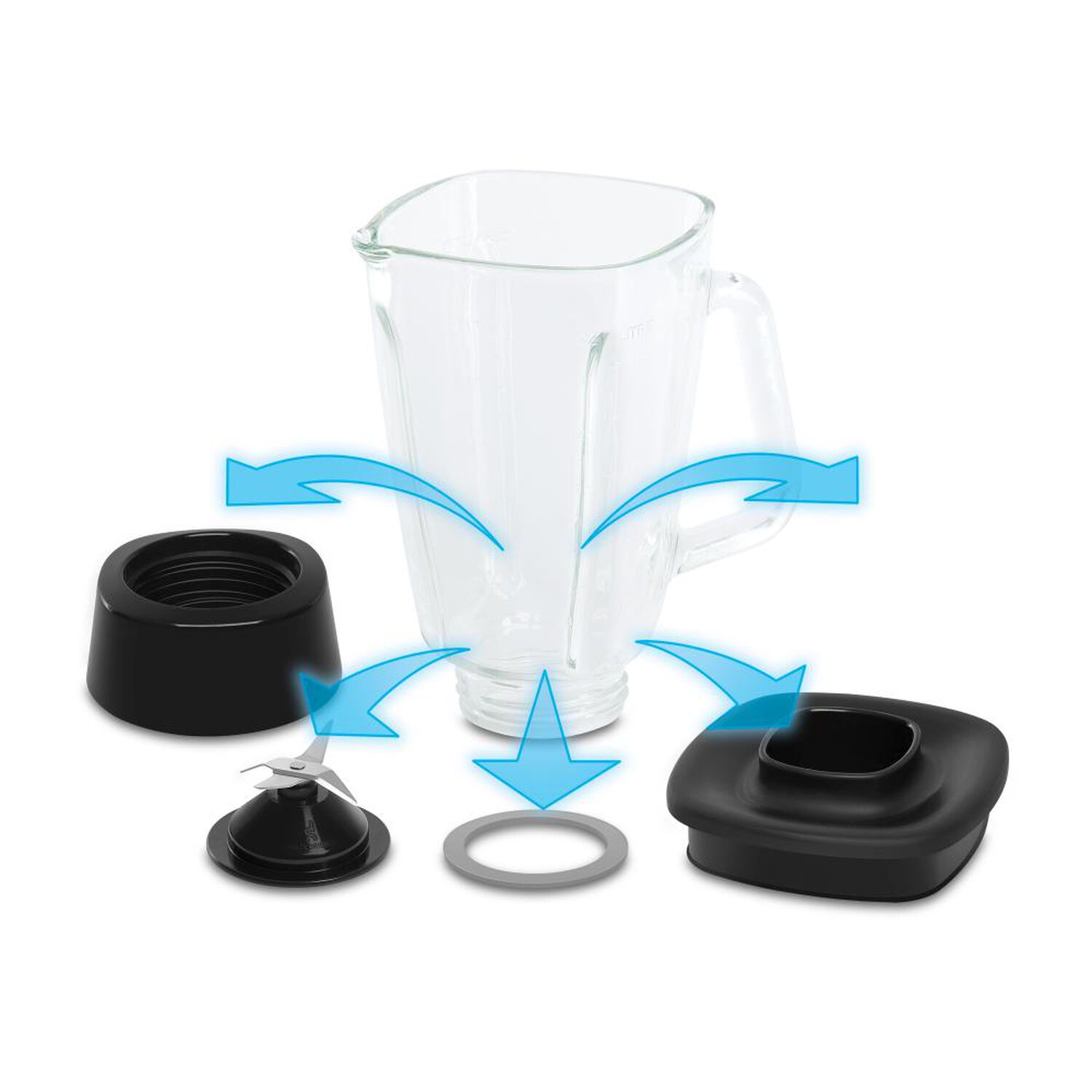 Licuadora Moulinex LM2788V0 / 1.75 Litros / 500W image number 3.0