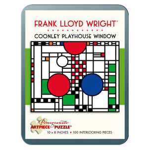 Puzzle Rompecabezas 100 Piezas De Frank Lloyd Wright