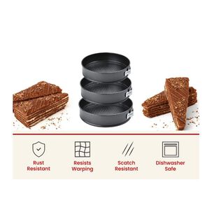 Set 3 Moldes Redondas Desmontables