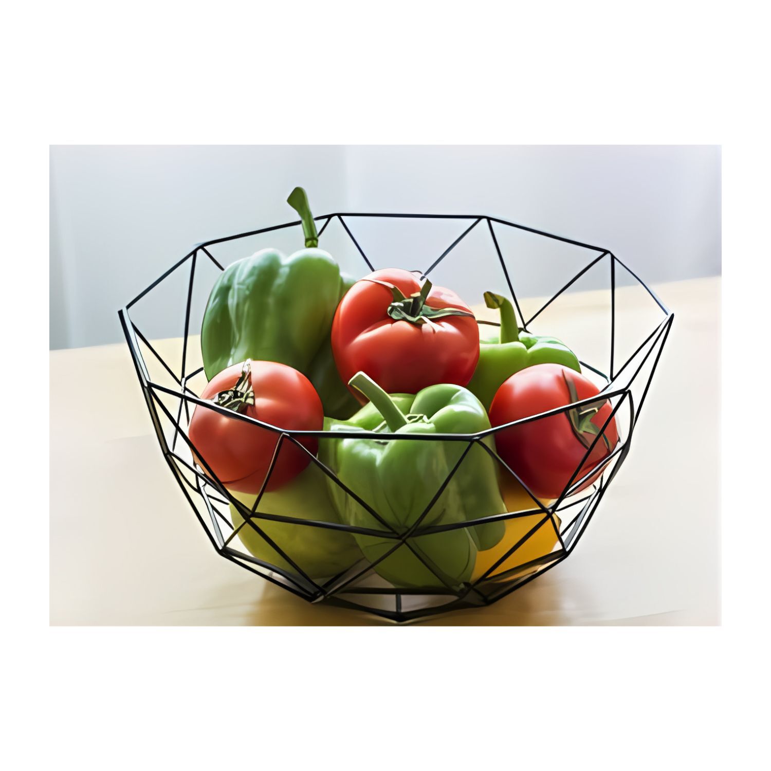 Frutero Canasto Profundo Redondo 27 Cm Cocina Dise&ntilde;o Tri&aacute;ngulo image number 3.0