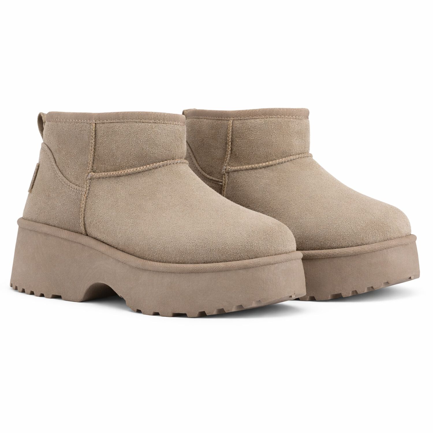 Botin Taupe Mujer Casual Chalada Pinheel image number 4.0