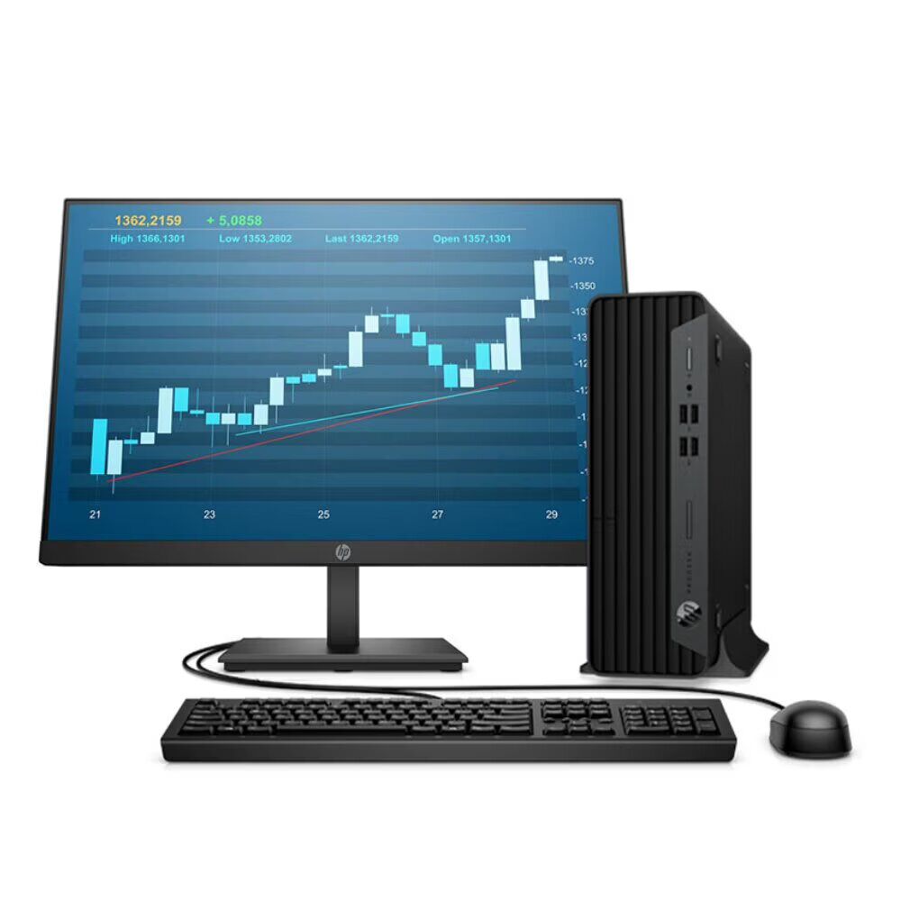 Kit Monitor + Pc Hp Prodesk 400 G9 Sff | Intel Core I5 13 Gen | 16gb Ram | 512gb Ssd | W11 | Reacondicionado Grado A image number 0.0