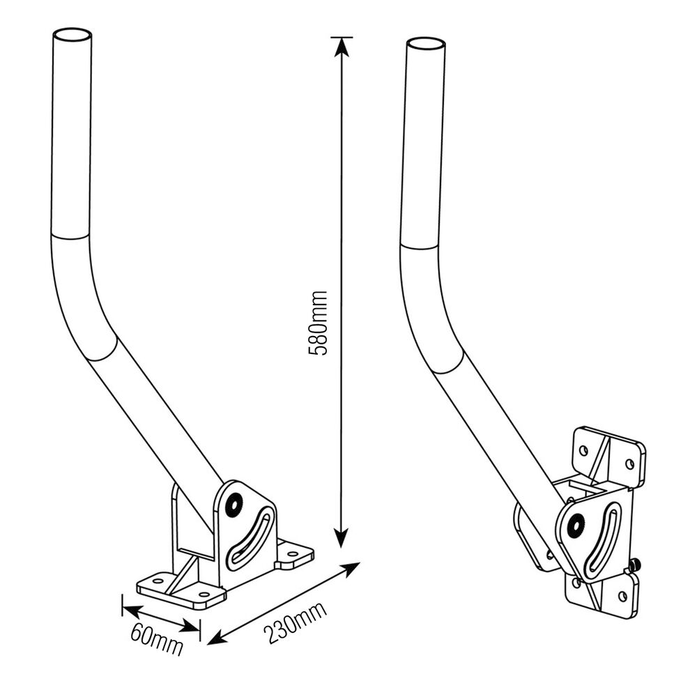 Antena Externa Hd 17dbi + Mastil + 16m Cable Coaxial- Lte2017 -brasforma image number 4.0