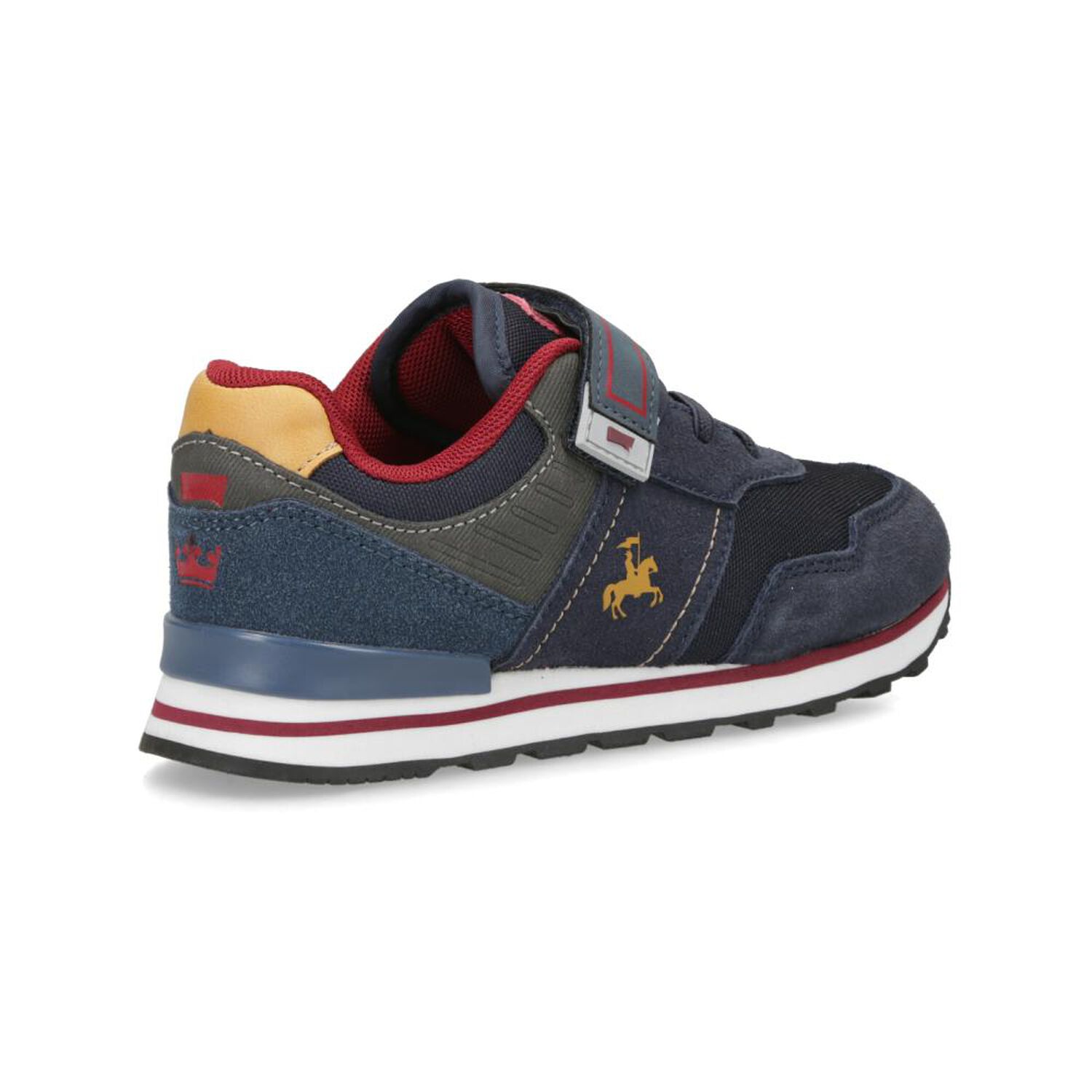 Zapatilla Infantil Ni&ntilde;o The King's Polo Club Navy image number 3.0