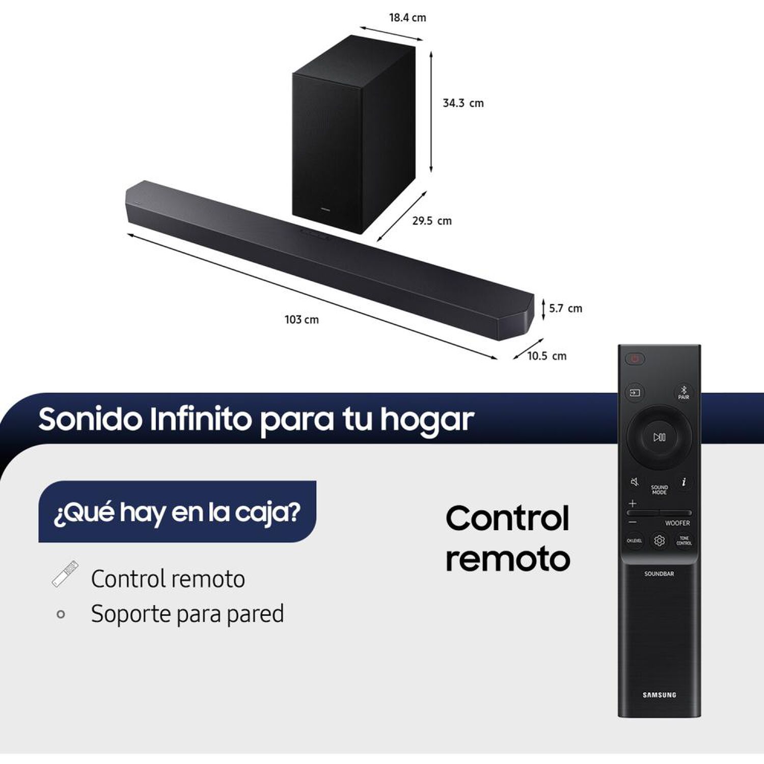 Soundbar Samsung HW-Q600F/ZS image number 1.0