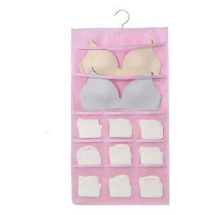 Organizador Colgante Ropa Interior Rosa 5 Niveles