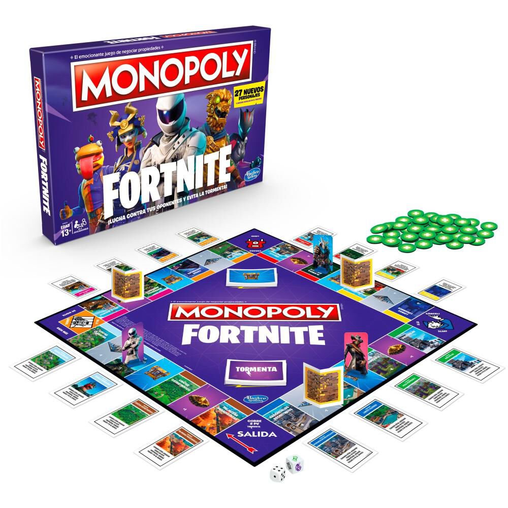 Juegos Familiares Monopoly Fortnite image number 3.0