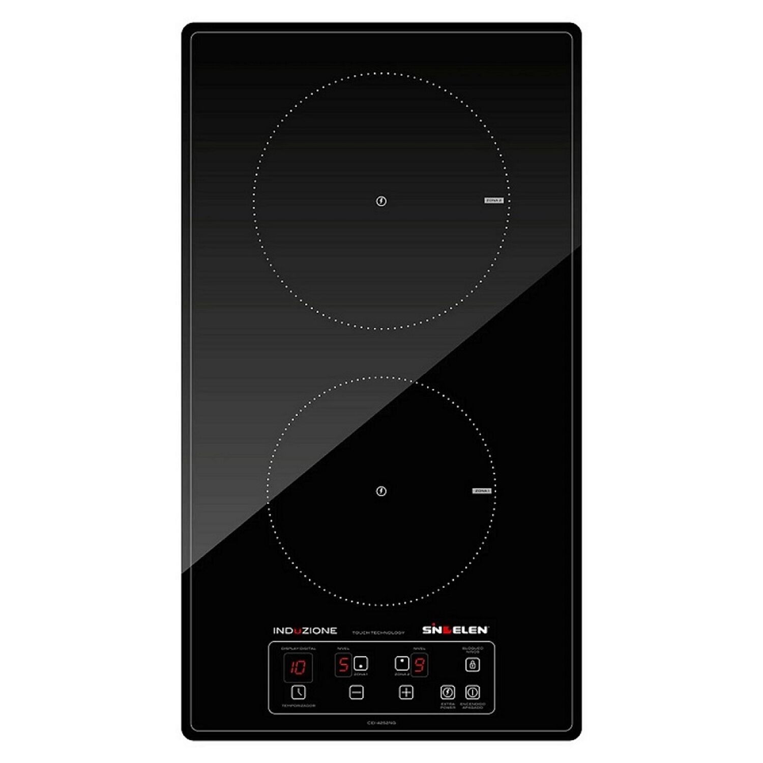 Encimera Inducci&oacute;n Sindelen Cei-4252ng 2 Platos image number 0.0