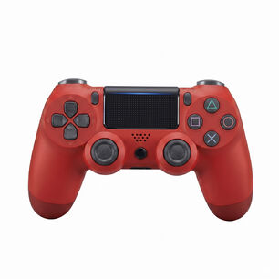 Control Joystick Inal&aacute;mbrico Doble Shock P4 Rojo Levo