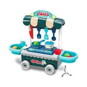 Set Juego Carrito De Cocina Kitchen Star 24pcs