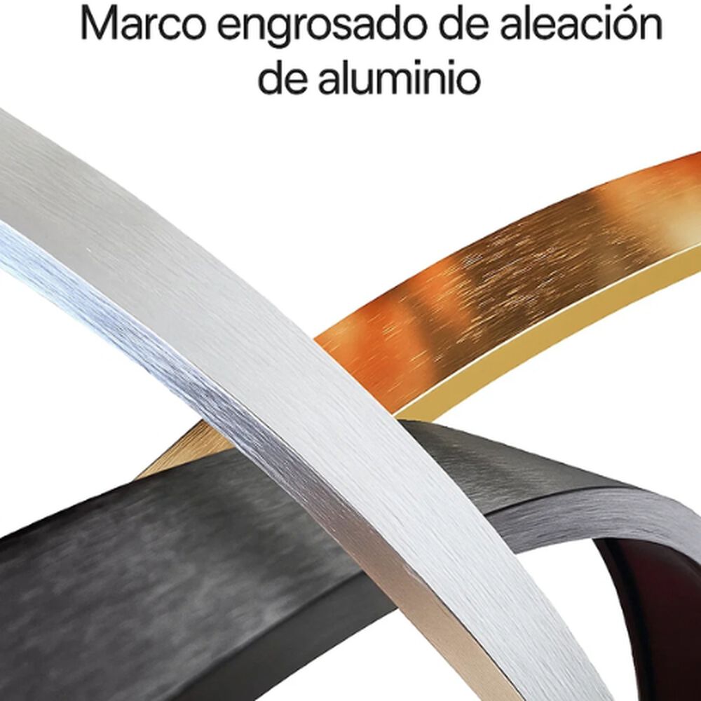 Espejo Circular De Pared Elegante Redondo 80cm De Diametro image number 2.0