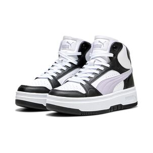 Zapatilla Urbana Mujer Puma Rebound Femme Mid Black-lilac Crush- White