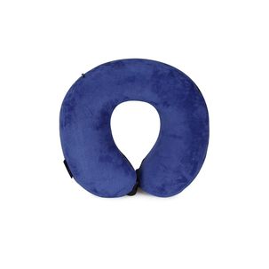 Almohada De Viaje Memory Foam Azul Nautica