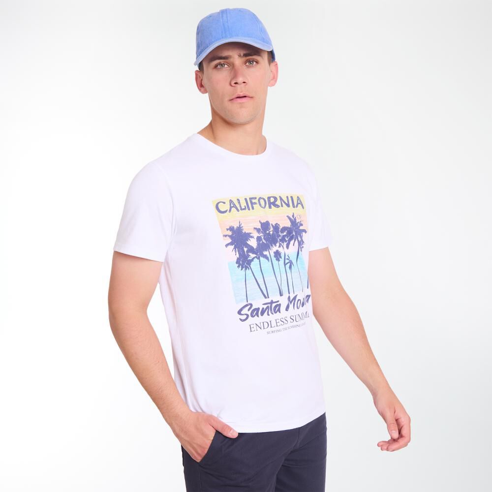 Polera Estampada Manga Corta Cuello Redondo Hombre Ocean Pacific image number 2.0