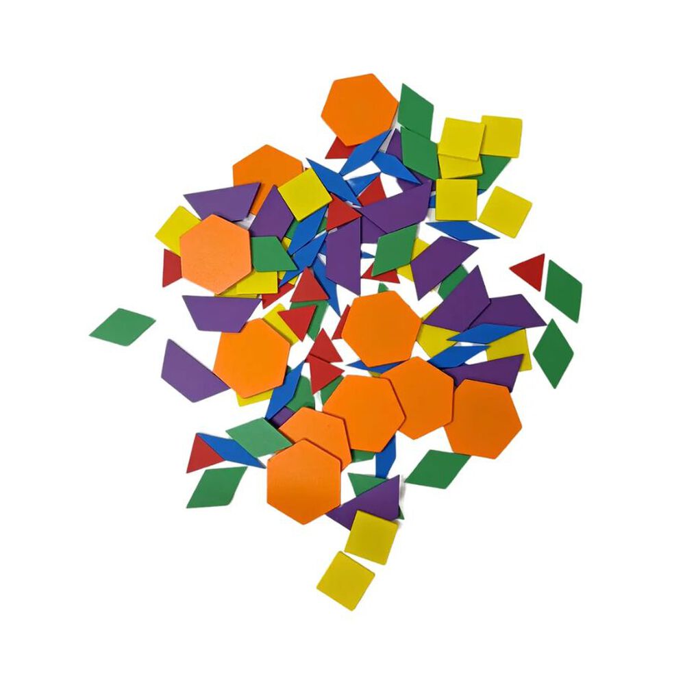 Puzzle De Historia Con Figuras Geom&eacute;tricas image number 2.0