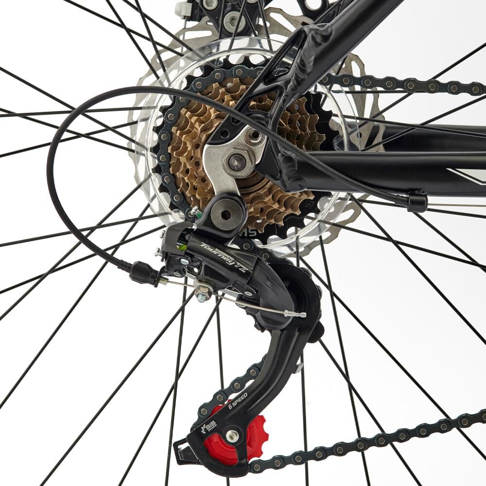 Bicicleta Mountain Bike Bianchi Advantage 27,5 Sx Negro Semi Matte / Blanco / Aro 27.5 image number 3.0