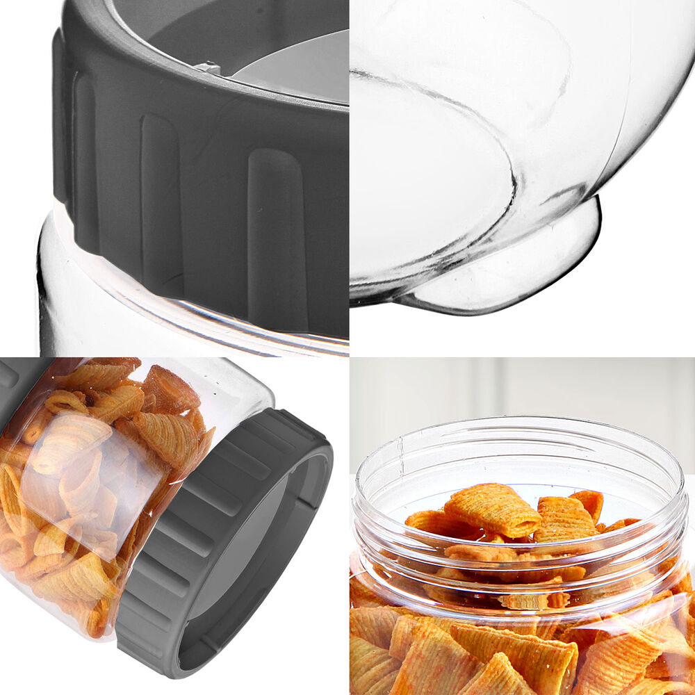 Frasco Canister Alimentos 550 Ml Gris image number 4.0