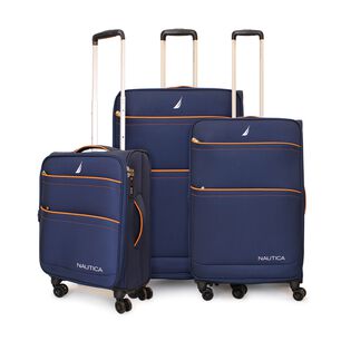 Set De 3 Maletas Blandas S+m+l Nautica Lisboa Azul