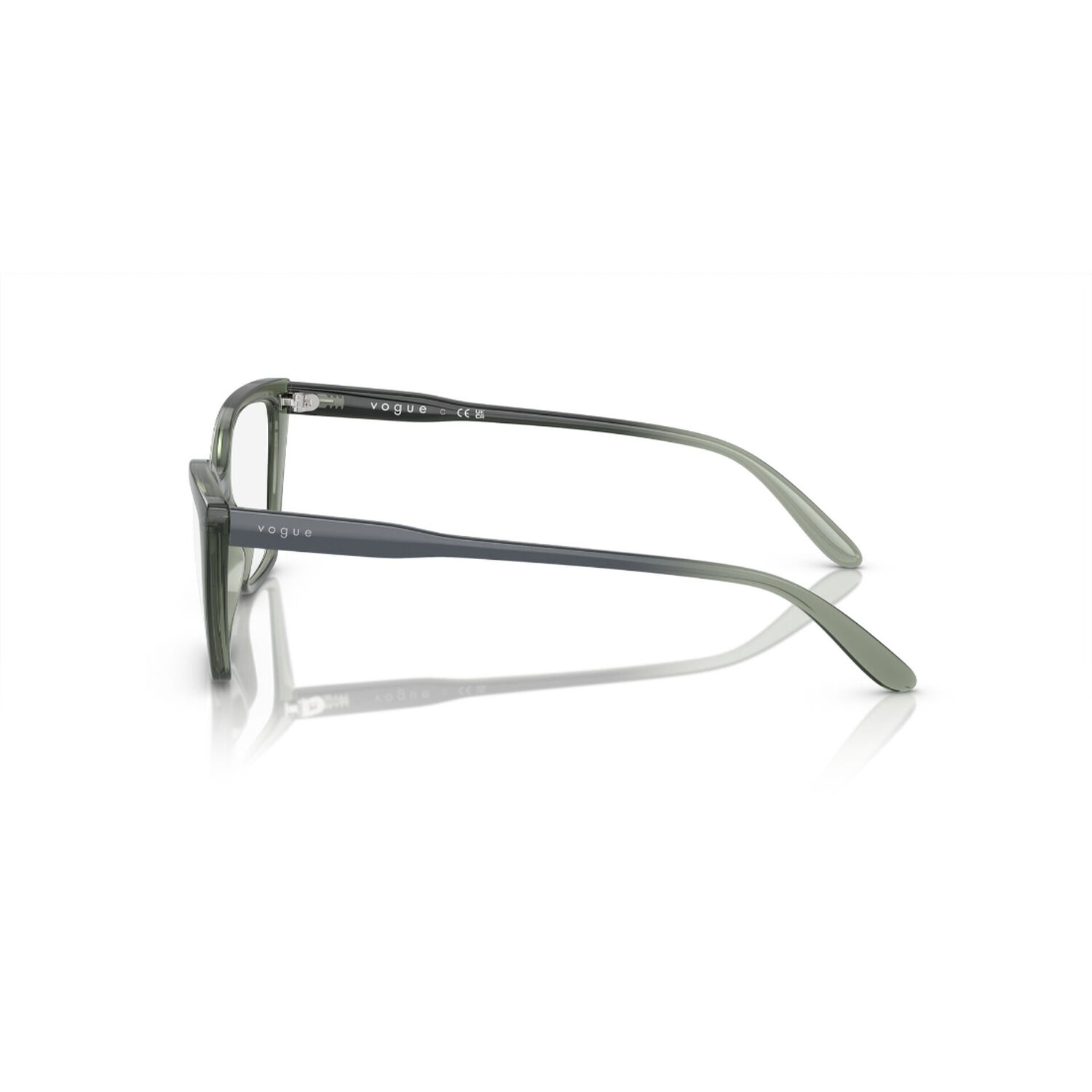 Lentes &Oacute;pticos Verde Transparente Vogue Eyewear image number 2.0