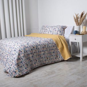 Cubrecama Quilt Estampado 2 Plazas Guayama