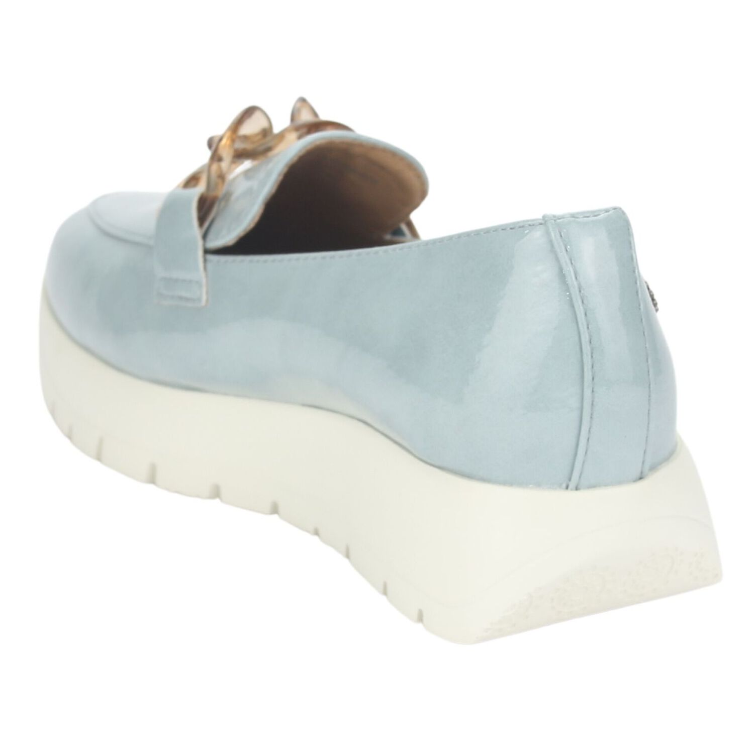 Mocasin Chalada Mujer Wonder-1 Azul Casual image number 3.0