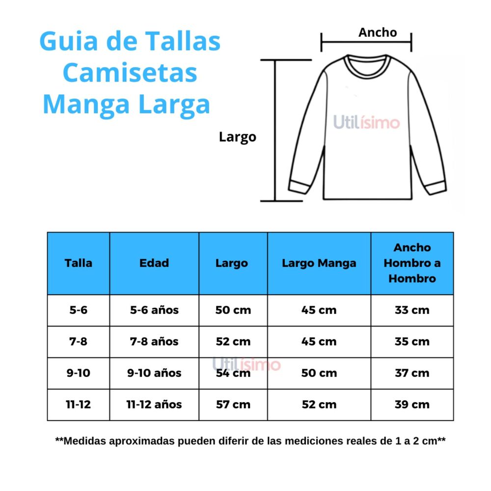 Camiseta Polera Polar Niño Primera Capa Manga Larga image number 2.0