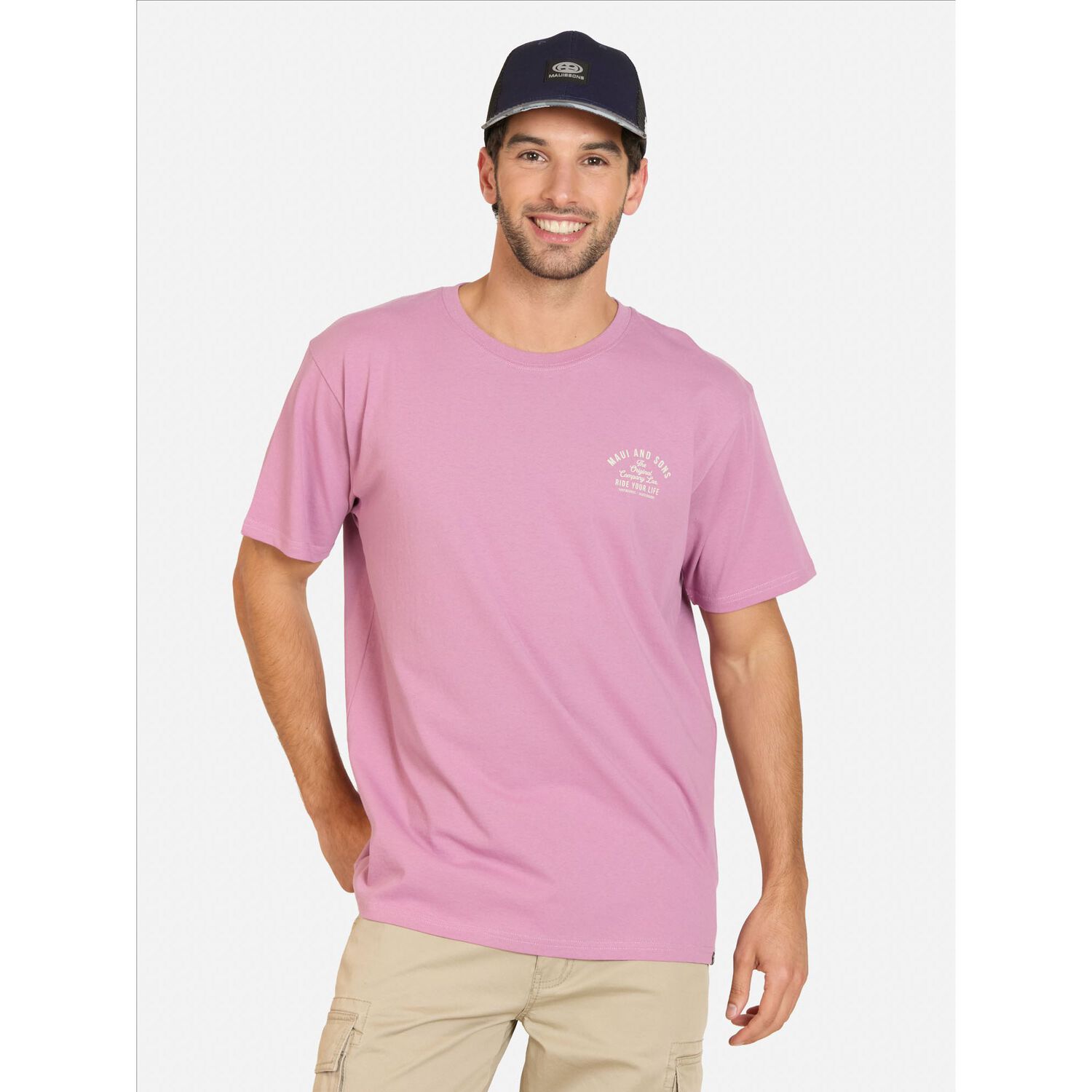 Pack Polera + Jockey Hombre Maui And Sons image number 0.0