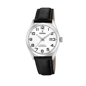 Reloj F20446/1 Festina Blanco Hombre Acero Cl&aacute;sico