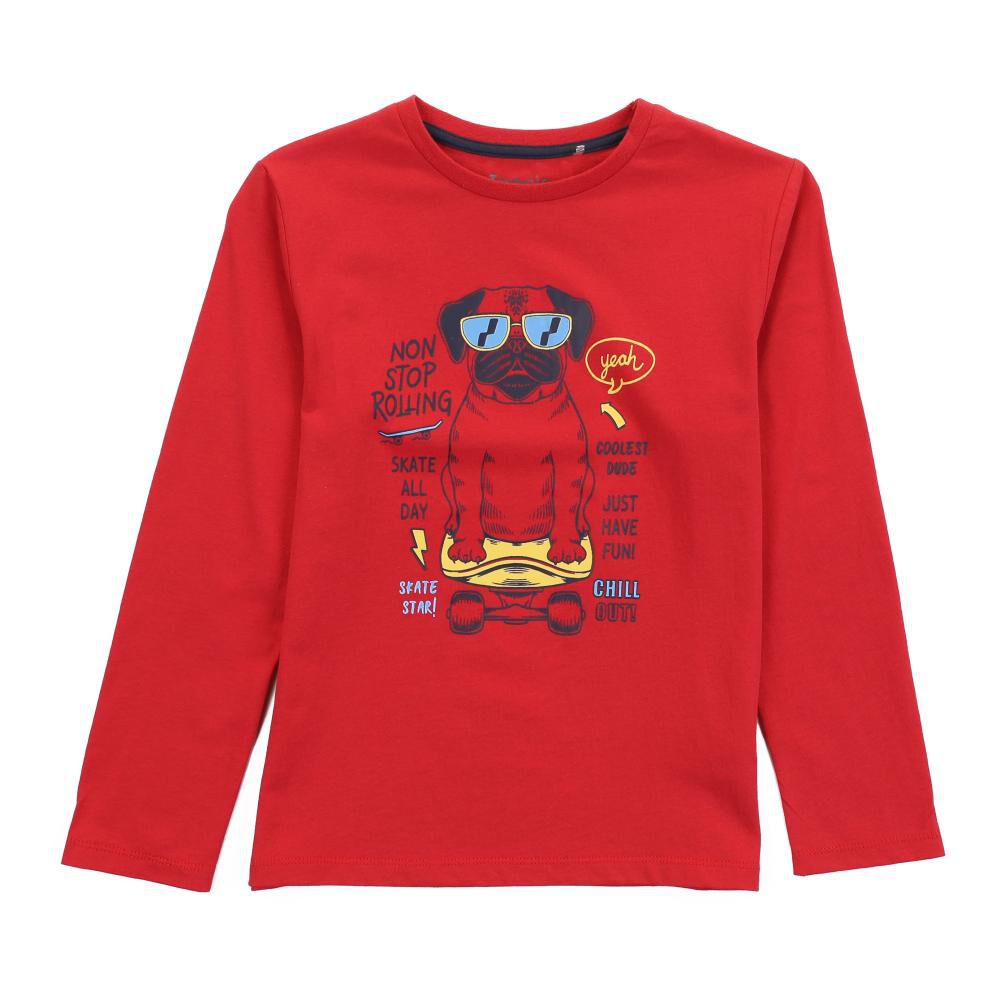 Polera Manga Larga Niño Topsis image number 0.0