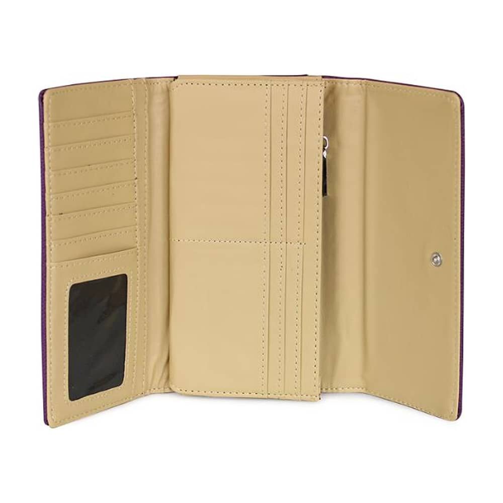 Billetera Mujer Flap-bessie Morada Kenneth Cole image number 1.0