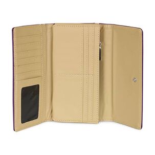 Billetera Mujer Flap-bessie Morada Kenneth Cole