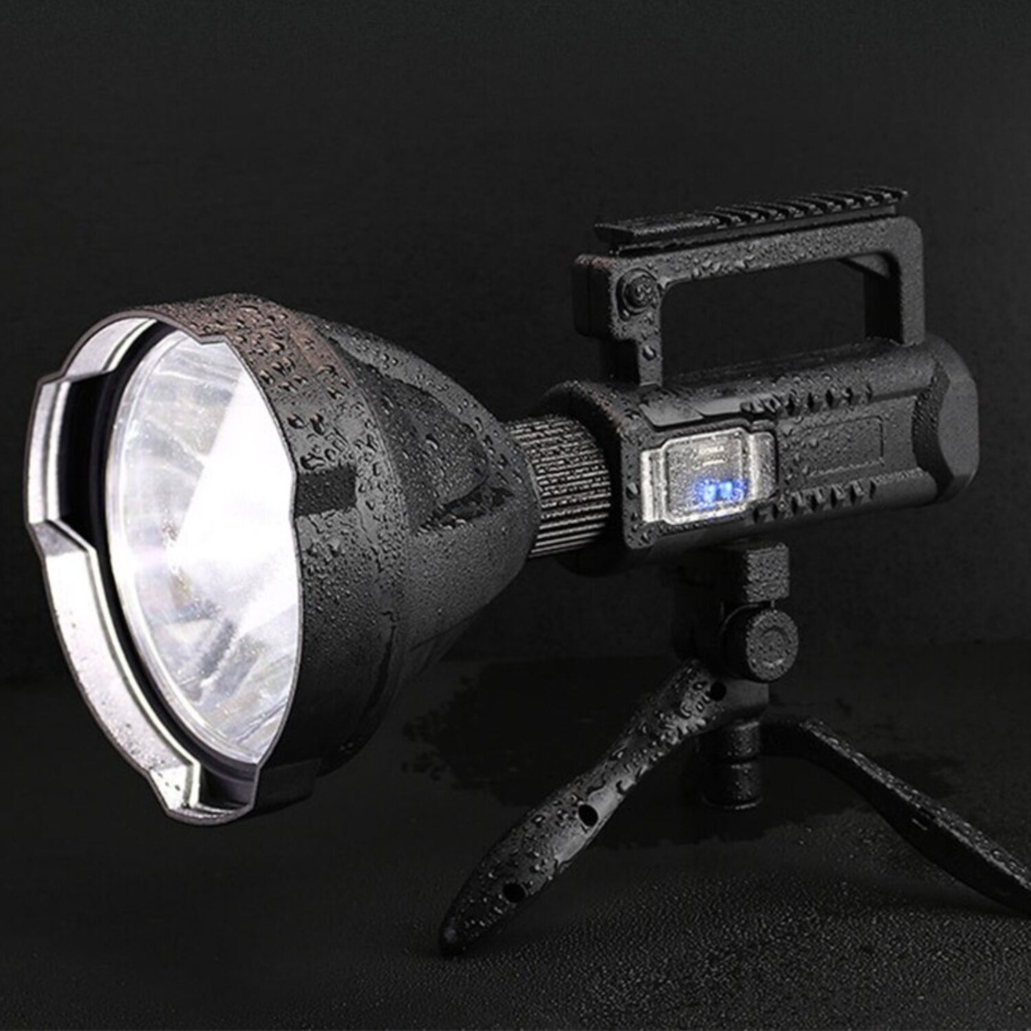 Linterna Led Largo Alcance 600 Metros Usb Tr&iacute;pode image number 3.0