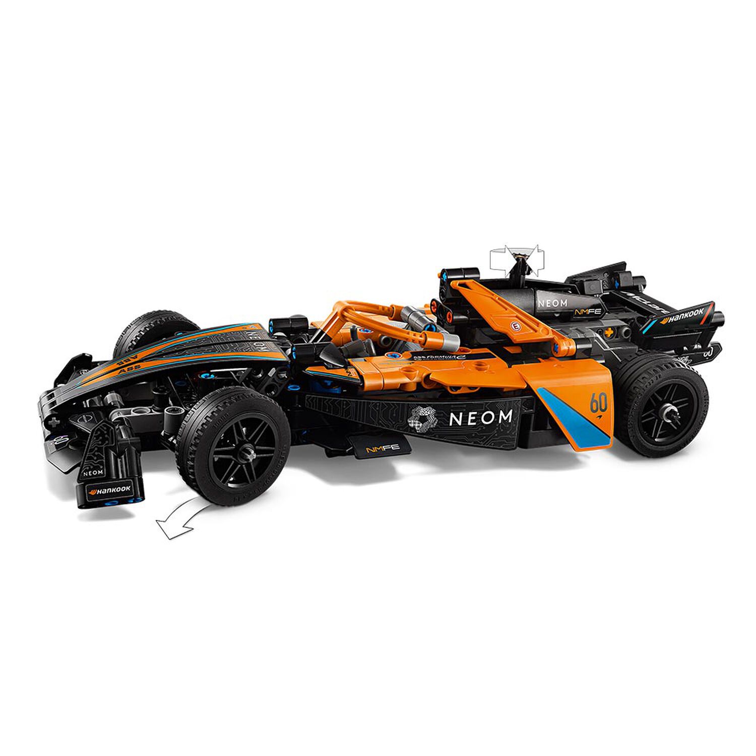 Lego Technic - Neom Mclaren Formula E Race Car - 42169 image number 7.0