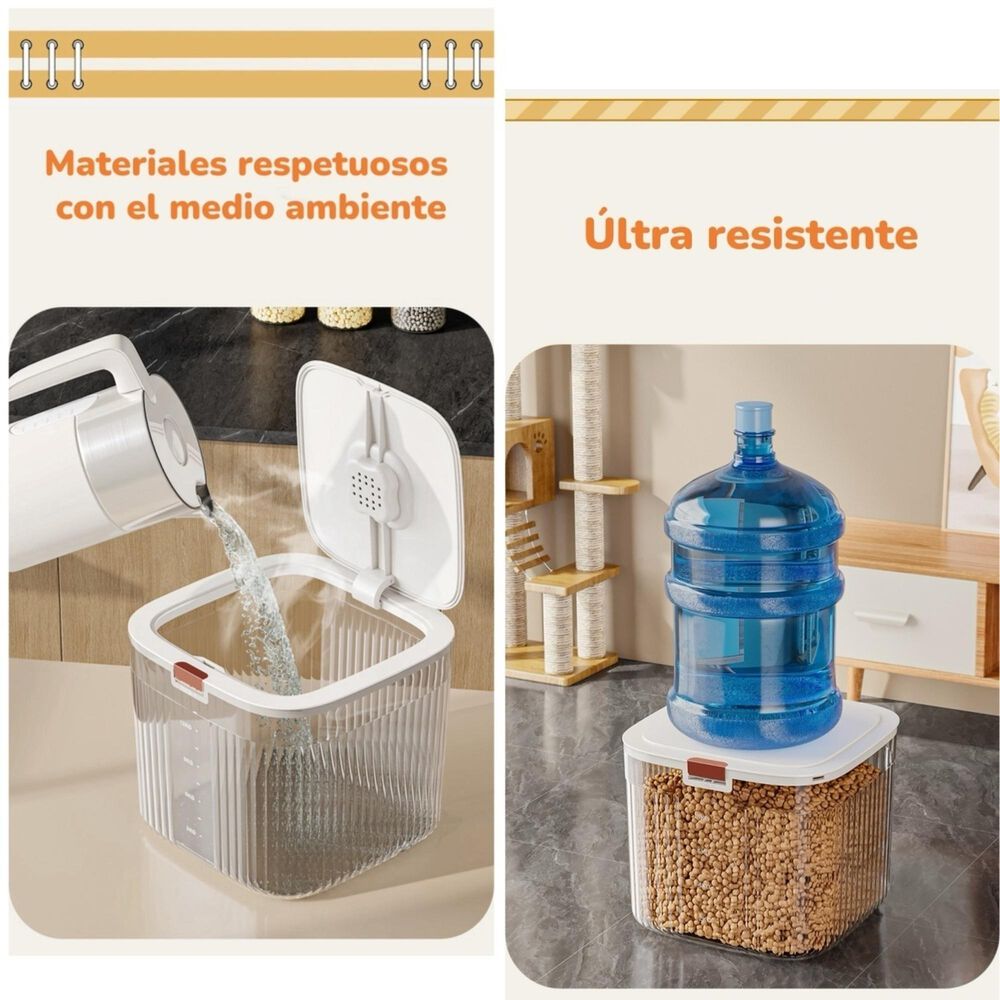 Contenedor De Alimentos Para Mascotas 30kg By Lubabycas image number 5.0