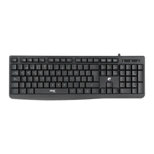 Kit Teclado Y Mouse Alambrico Usb Negro Eak040