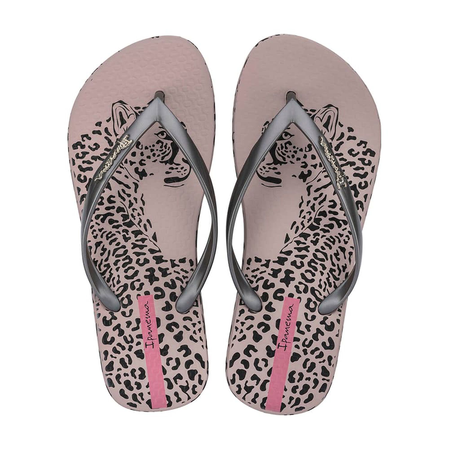Sandalia Mujer Negro/plata Animal Chic Ipanema image number 0.0