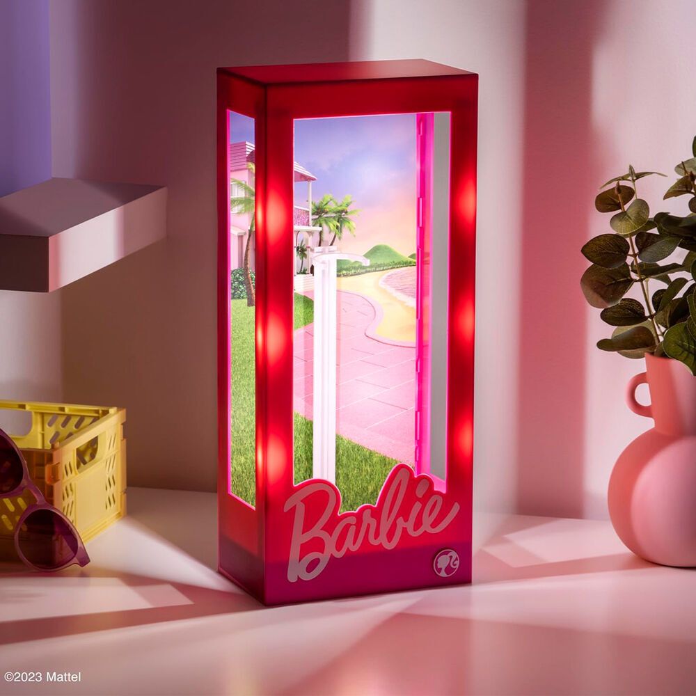 Lampara Barbie Dreamhouse Light Con Stickers image number 1.0