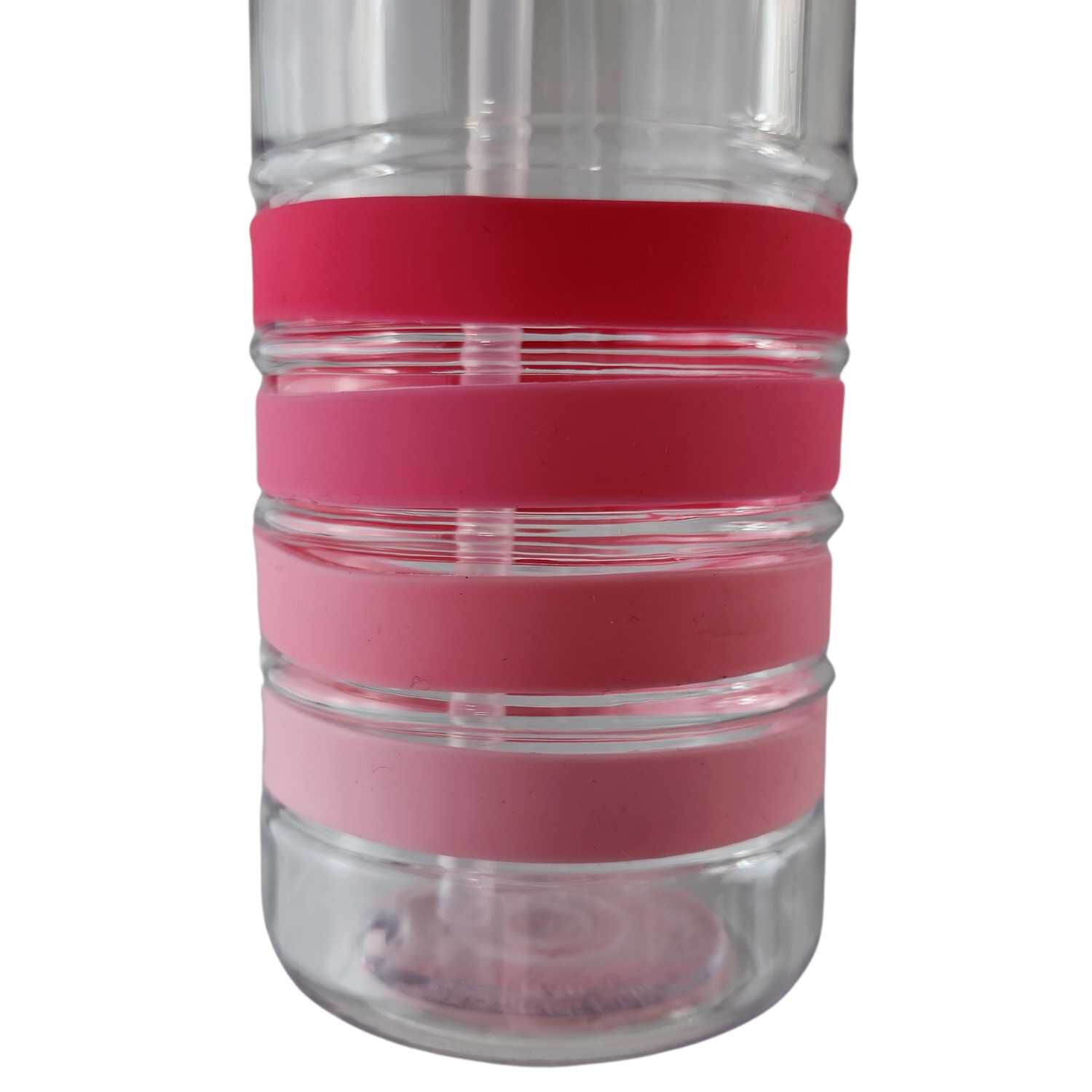 Botella Keep Bandas Colores 750ml Agua Bebidas Rosa image number 5.0