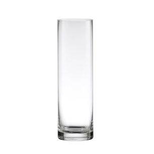 Florero Cilindro 30cm Vidrio Transparente Decoracion Allegra