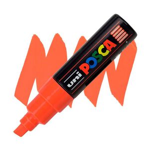 Marcador Acr&iacute;lico Naranjo 8k Posca