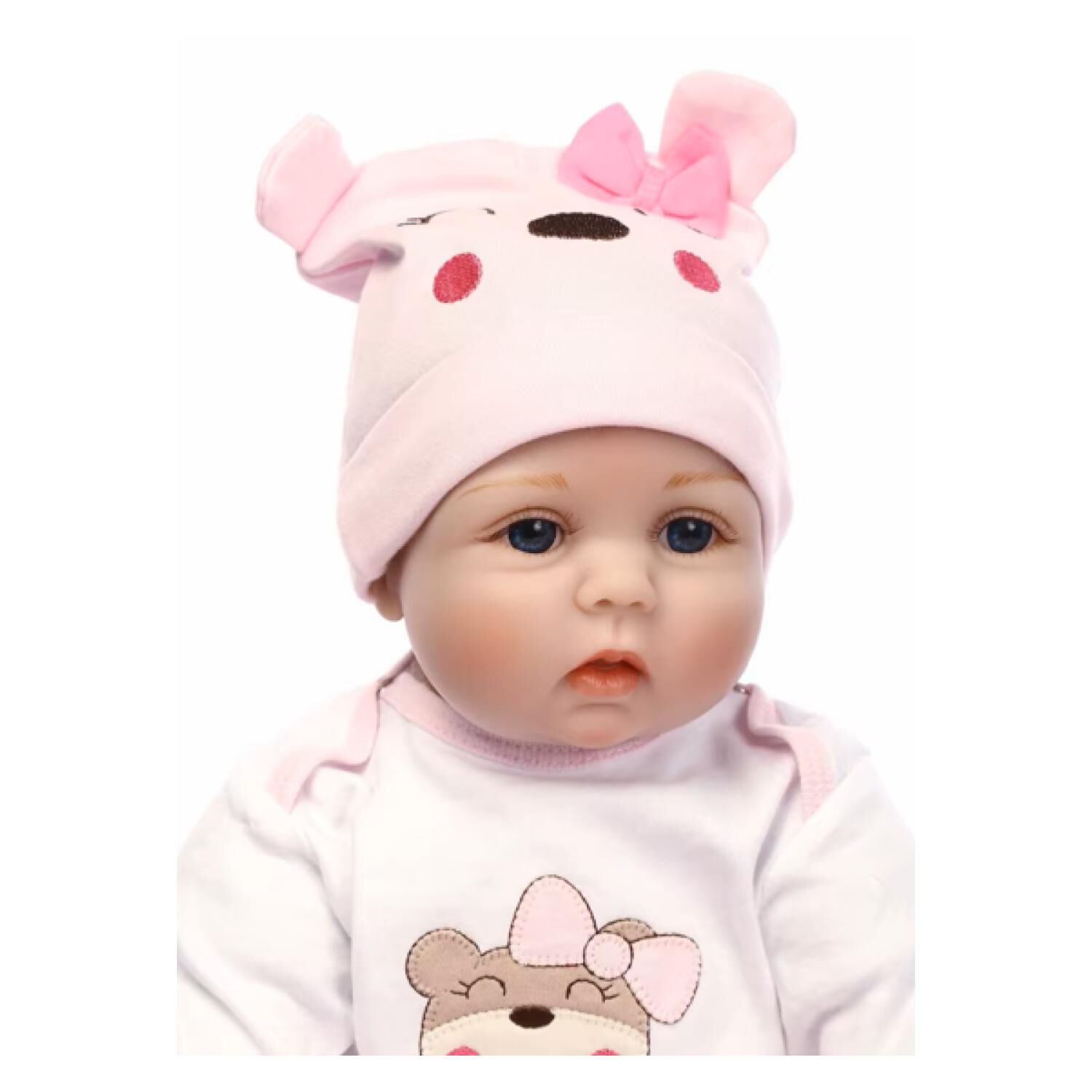 Juguete Mu&ntilde;eca Bebe Reborn Realista 55cm Con Accesorios Infantil image number 3.0