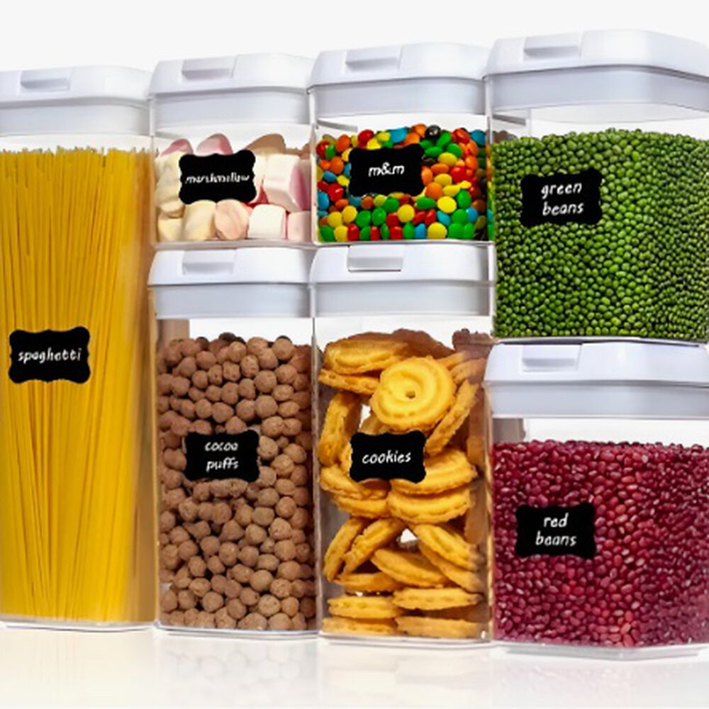 Set 7 Contenedores Herm&eacute;ticos De Alimentos image number 4.0