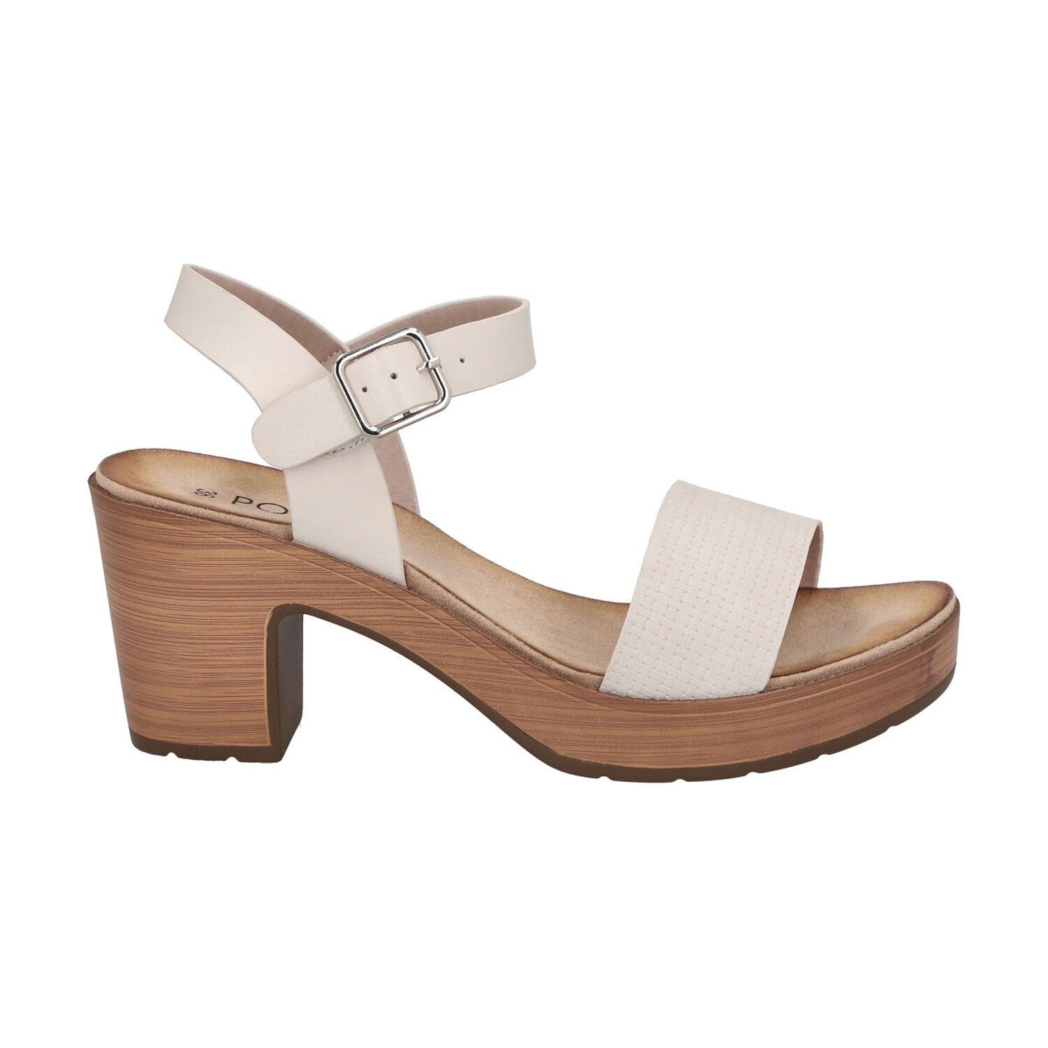 Sandalia Mujer Beige Trixie Police image number 0.0