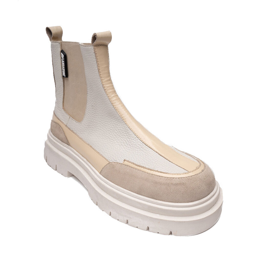 Botín Cuero Gaff Blanco Landazuri image number 2.0