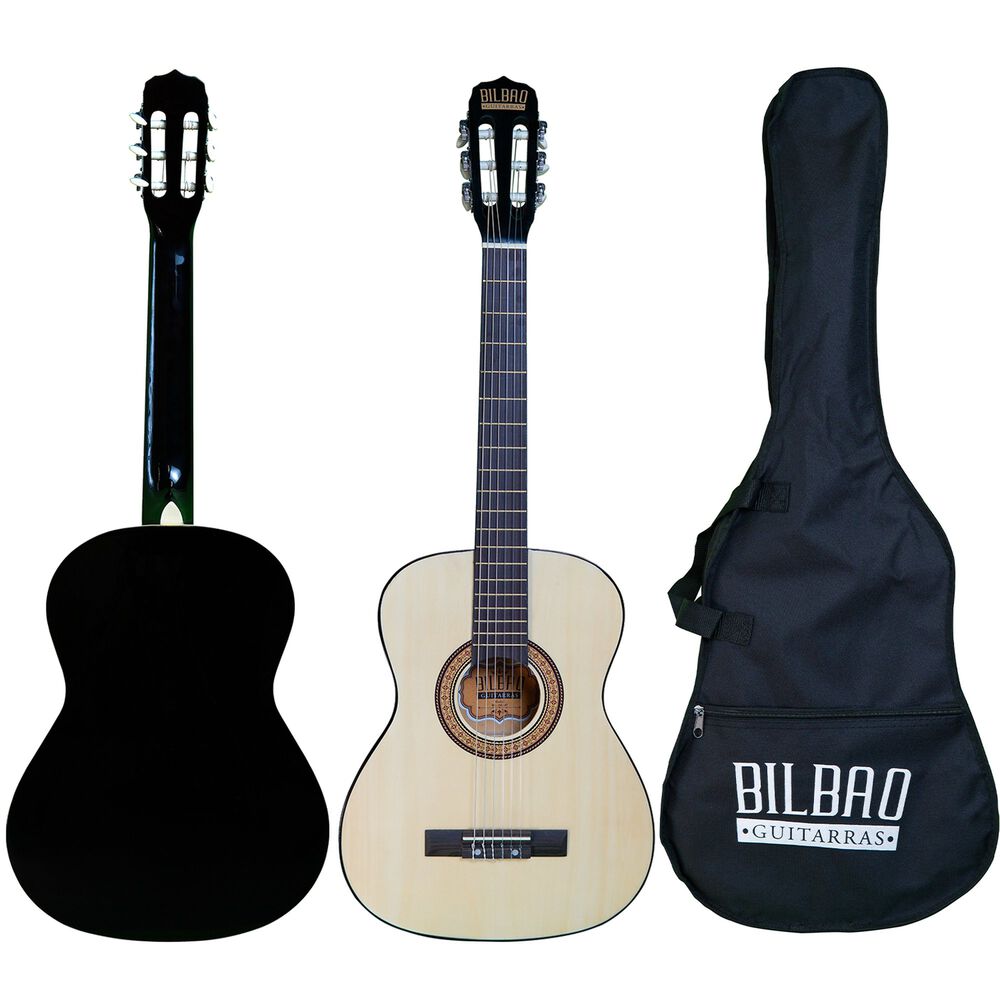 Guitarra Cl&aacute;sica 3/4 Bilbao Bil-34-nt + Funda image number 0.0
