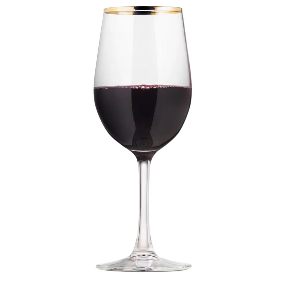 Set 4 Copas Vino 320ml Borde Dorado Allegra Elegancia Vinos image number 1.0
