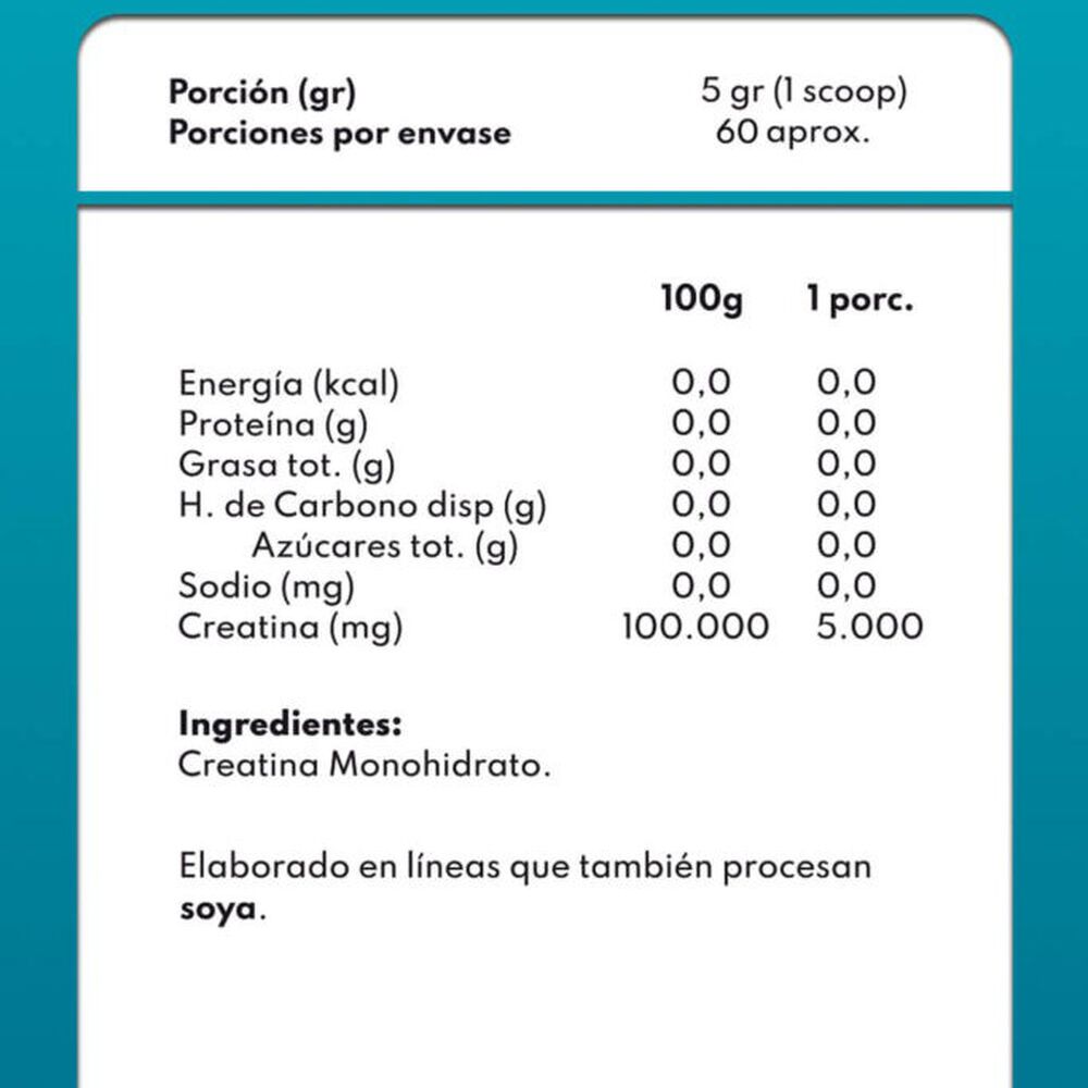 Pack Guerrero 2kg /proteina 2kg Vainilla Creatina 300g image number 3.0
